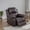 Single Recliner,Brown, variant on Caberryne Recliner Chair for Living Room Furniture Set,Leather Reclining Chair for Small Space/Rv, Wall Hugger Recliner/Home Theater Chairs for House/Office(Single Recliner,Ginger)