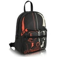 thumbnail image 2 of Fast Forward Darth Vader Backpack for Men, Women, Unisex Cute PU Leather 10" Mini Darth Vader Backpack Purse Shoulder Purse | Darth Vader Bag and Darth Vader Accessories, 2 of 6