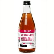 SOUND Organic Sparkling Ready to Drink Yerba Mate Tea, Citrus & Hibiscus, 12 Fl Oz