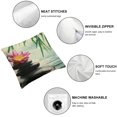 thumbnail image 4 of Patifu Zen Stone Reversible Throw Pillow Covers for Kids Boys Girls Zen Spa Pillow Covers Home Decor Zen Basalt Stones Square Cushion Covers Bamboo Throw Pillowcases 20x20in, 4 of 5