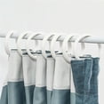 thumbnail image 5 of NOVELAR Plastic Shower Hooks, 12 Count 0.16 Inch Thick, Anti-Slip Design Prevents Curtains from Slipping, Multi-Functional for Hanging Towels and Robes, 5 of 7
