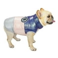 thumbnail image 4 of Perro jinwen Bulldog Abrigo Chaleco Impermeable Clima frío Pink_L, 4 of 8