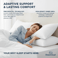 thumbnail image 3 of COOKEY Pillow for Bed King Size Set of 4 ,Down Alternative Pillows for Sleeping 20x36inch, Luxury Hotel Pillow for Back,Stomach or Side Sleeper, 3 of 10