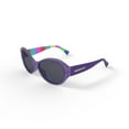 thumbnail image 2 of Hard Candy Womens Rx'able Sunglasses, Hs21, Cystal Purple Patterned, 57-16-138, with Case, 2 of 6