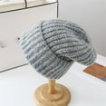 thumbnail image 2 of cfhntfmh Beanie Hat for Women Men Soft Warm Thicked Cuffed Winter Hats Ribbed Knit Slouchy Thermal Hats Beanies, 2 of 3