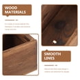 thumbnail image 7 of Omeite Creative retro dead wood flower pot (about 30cm long and 9.5cm wide), 7 of 7