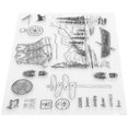 thumbnail image 2 of Transparent Stamp TPR Clear Stamps for DIY Scrapbooking Decoration Making Supplies, 2 of 5