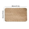 thumbnail image 3 of Jacenvly New Stone Bath Mat Bathroom Floor Mats Bathroom Doorway Absorbent Carpet Toilet Non-Slip Foot Mats Door Mats Entry Washroom Mats Bedroom Decor 19.68×31.49In, 3 of 7
