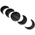 thumbnail image 3 of 5Pcs/Set Wall Mounted Display Shelf Kit Wooden Moon Phase Storage Rack Home Decoration, 3 of 8