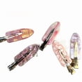 thumbnail image 4 of 5pcs/set Japanese and Korean New Style Girl Seamless Clip Sakura High-end Makeup Hair Clip Side Clip Simple One-word Clip Pink Duckbill, 4 of 6