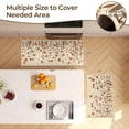 thumbnail image 4 of Findosom Floral Non-Slip Kitchen Rugs Set of 2,Washable Kitchen Mat Farmhouse Kitchen Floor Mats Runner for Home Sink Entrance Laundry Hallway,20"x32"+20"x47" Brown, 4 of 8