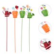 thumbnail image 4 of 4 piezas decoraciones creativas para insertar macetas PENGJTMXG decoraciones únicas para arreglos florales, 4 of 4