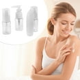 thumbnail image 4 of Unique Bargains 4 Pcs Travel Container Set Portable Travel Bottles Set White, 4 of 6