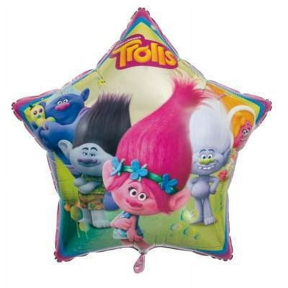 Trolls Giant Shaped Foil Balloon 34"