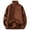 Brown(2025), variant on Yiliang Turtleneck Sweaters for Men Fall and Winter Long Sleeve Warm and Thermal Top Clothes ,Black,S