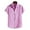 Pink, variant on Floenr Mens T Shirts,Men's Hawaiian Shirt Short Sleeves Printed Button Down Summer Beach Shirts Tops