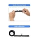 thumbnail image 1 of Correas Plegables Correas Plegables Camping 1 rollo de vendaje de cinta de envoltura no tejida elástica autoadhesiva médica (negro), 1 of 4