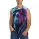 thumbnail image 1 of Balery Hip-Hop Glasses Gorilla Camisetas sin mangas para hombre, absorbe la humedad y protege contra el mal olor.-Medium, 1 of 7