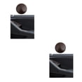 thumbnail image 4 of Speravity Etiqueta engomada de la decoración Interior del coche textura de hoja de calcomanía de envoltura película impermeable de larga W1399-Roble 2piezas Speravity CBP092380, 4 of 5