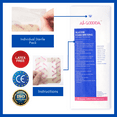 thumbnail image 2 of ALL GOOODA Silicone Foam Dressing 4x12, Hospital Grade Wound Bandage, Extra Long Large Post Op Surgical Incision Supply , Knee Replacement, Adhesive Border Waterproof, Sacrum, Box of 3, 2 of 7