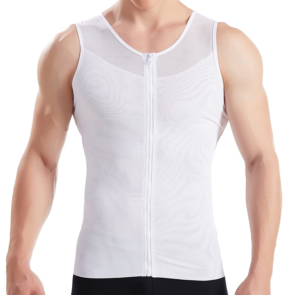 mens chest and stomach compression shirt