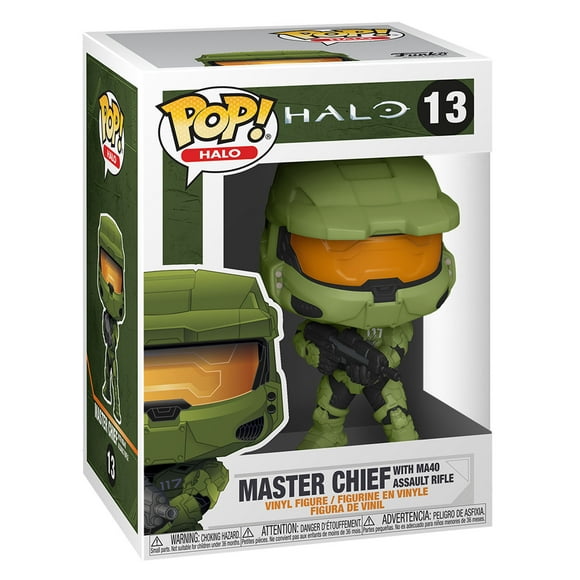 Funko Pop Halo Master Chief Ma40 Assault Rifle #13 Funko Pop