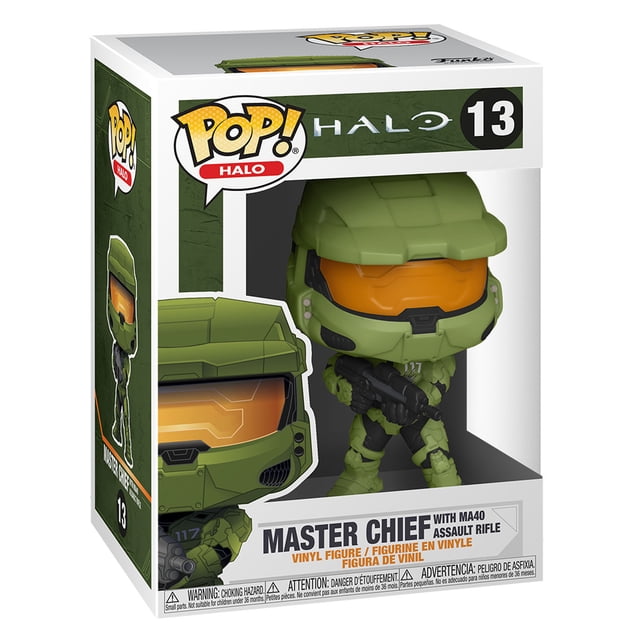 Funko Pop Halo Master Chief Ma40 Assault Rifle #13 Funko Pop