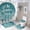 style-71, variant on Shower Curtain 4 Piece Set Life Is Better Around The Campfire Shower Curtain And Rugs Shower Curtain Set Happy Camping 12 Plastic Hooks for Bathroom Decor Set 72inch X 72inch