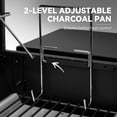 thumbnail image 6 of Royal Gourmet CC1624S Barrel Charcoal Grill with Offset Smoker,552 Sq. In. Cooking Area, for Outdoor Grilling and Backyard Cooking, Black, 6 of 13