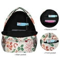thumbnail image 4 of School Backpack Lightweight Multipocket College High Middle Student Bag 15L Christmas Candy Canes Holly Leaves, 4 of 9