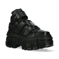 thumbnail image 3 of New Rock WALL285-S2 Unisex Black Leather Gothic Boots, 3 of 8