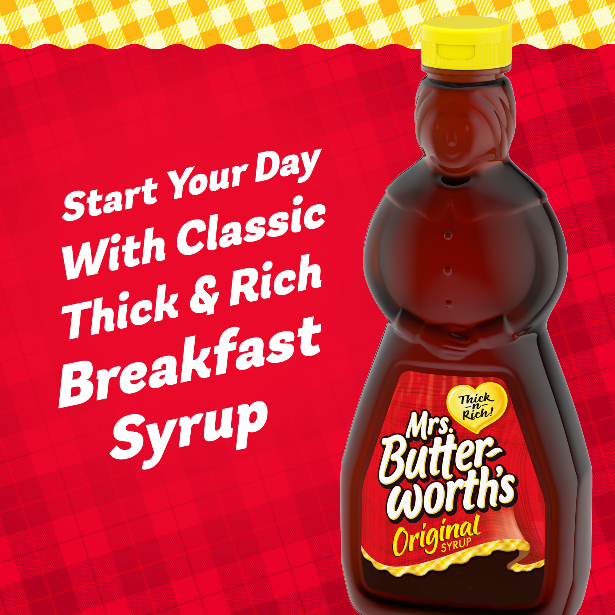 Mrs. Butterworth's Original Thick N Rich Pancake Syrup, 24 Fl oz Bottle - image 2 of 8