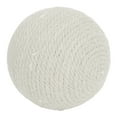 thumbnail image 2 of Cat Sisal Ball Toy, Rattling Stones Inside Sisal Cat Scratching Ball Interesting Scratch Resistant Interactive Teeth Claws Grinding  For Training For Cats White,Green,Yellow, 2 of 8