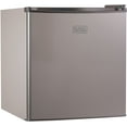 thumbnail image 1 of BLACK+DECKER BCRK17V Réfrigérateur Compact Energy Star Porte Simple Mini Frigo avec Congélateur, 1,7 Pieds Cubes, VCM, Argent, 1 of 6