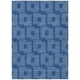 thumbnail image 2 of Addison Rugs Chantille Indoor/Outdoor Transitional Squares Blue Washable Rectangle Rug, 8' x 10', 2 of 6