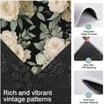 thumbnail image 3 of Pioneer Flower Floral Print Pattern Kitchen Rugs Sets Of 3,Kitchen Runner Rugs Non Skid Washable,Decorative Kitchen Floor Mats for Kitchen,Sink,Laundry,17"x30"+ 17"x47" + 17"x59", 3 of 6
