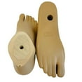 thumbnail image 2 of Prosthetic SACH Foot with Adapter, Sizes 21-30, Left & Right Available, Beige  Durable Polyurethane, Solid Ankle Cushion Heel, Lightweight & Comfortable, Easy Installation for Below-Knee Amputee, 2 of 4