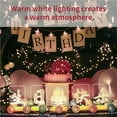 thumbnail image 2 of Happy Birthday Letter Lights Impermeable Habitación Romántica Luces Decoración Luz Nocturna Linterna Led Con Fuente De Alimentación De Doble Propósito Para Dormitorio Sala De Estar Interior matsuzay HA027833-01, 2 of 7
