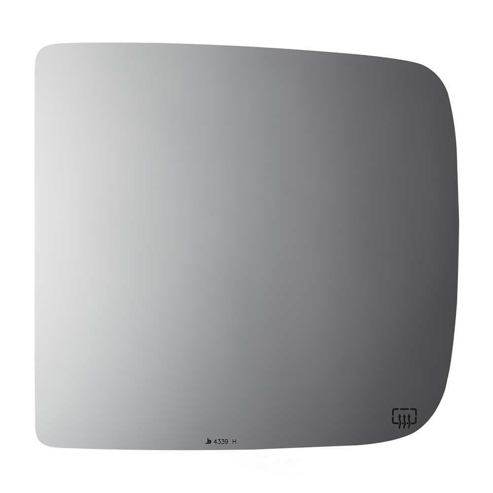 Burco Side View Mirror Replacement Glass - Clear Glass - 4339H
