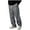 Gray, variant on Men Pants Under 10 Dollars Baggy Cargo Sweatpants for Men Loose Fit Lightweight Open Bottom Jogging Pants Active Athletic Running Track Trousers Gray M