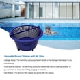 thumbnail image 2 of Skimmer Basket with Fine Mesh Removable Reusable Lightweight Swimming Pool Skimmers with Handle Practical Replacement Filter Debris, 2 of 7