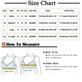 thumbnail image 2 of Loopsun Plus Size Bras for Women, 2PC Ladies Traceless Comfortable No Steel Ring Breathable Gathering Bra Woman Underwear Beige 38/85, 2 of 4