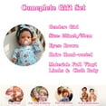 thumbnail image 7 of Winnrok Reborn Baby Dolls,20" Lifelike Baby Girl Dolls Gift Set for 3+ Year Old Kids,Realistic Newborn Baby Dolls with Soft Body with Deep Skin, 7 of 7
