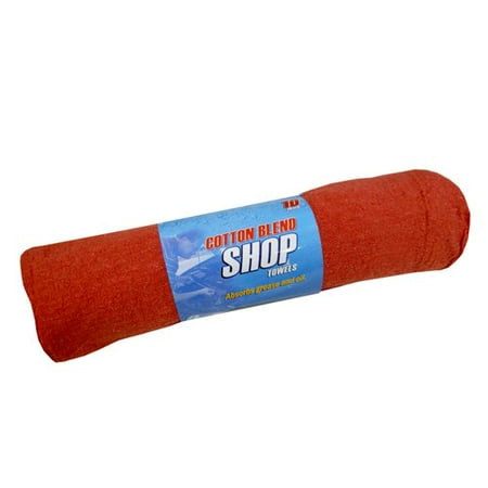 Red Shop Towel 10 Pk