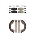 thumbnail image 1 of Transit Auto Front Ceramic Disc Brake Pads and Rear Drum Shoes Kit for Car 2007-2012 Nissan Sentra SE-R Spec V KNN-100072, 1 of 11