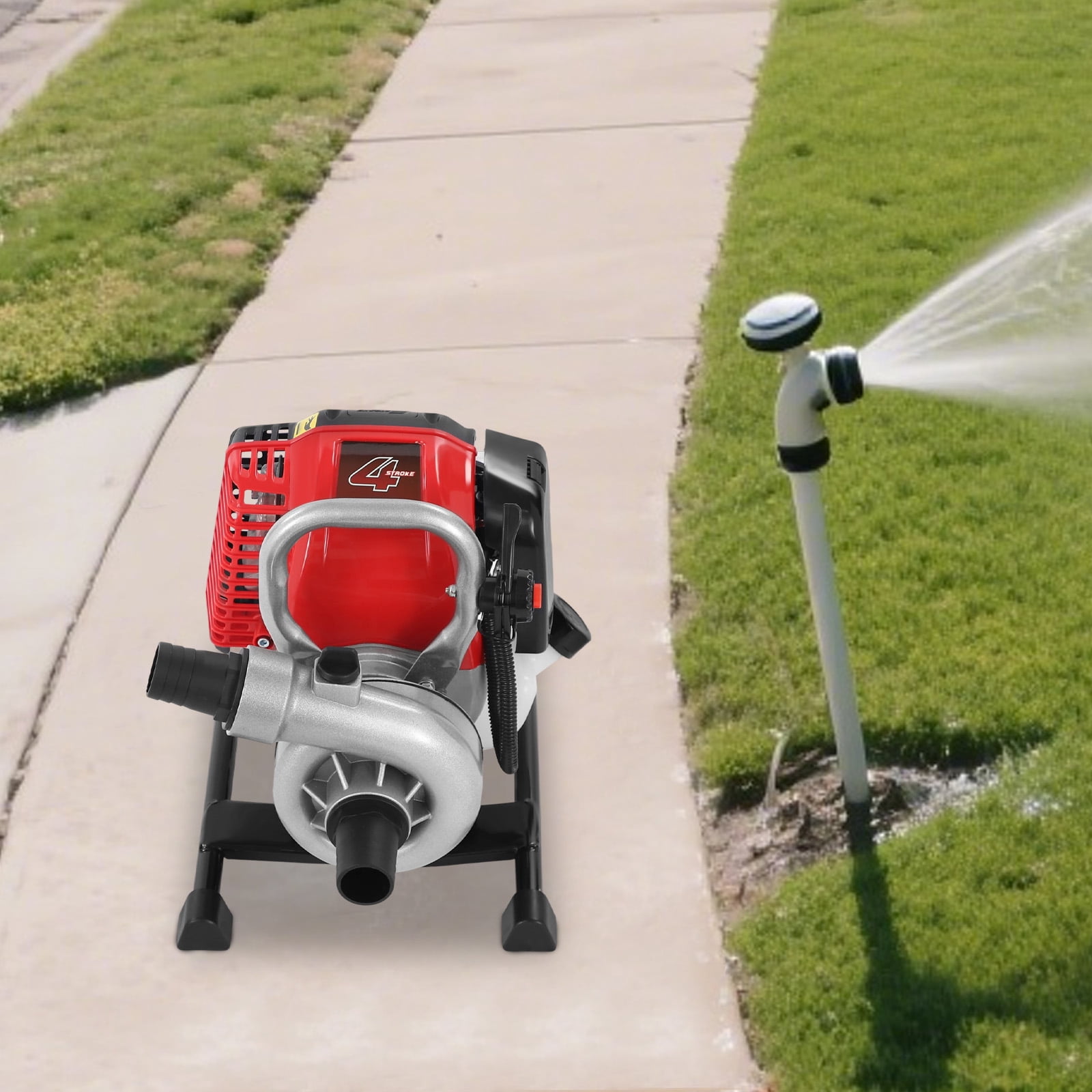 1.6 HP 36.5CC Gasoline Water Pump  4-stroke Water Transfer Pump For Farmland Garden Water Pump
