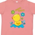 thumbnail image 4 of Inktastic Quack Quack Cute Duckling with Flowers Boys or Girls Toddler T-Shirt, 4 of 5
