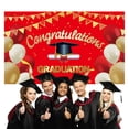 thumbnail image 6 of 2026 Graduation Decorations - Congratulations Class of 2026 Backdrop, 2026 Graduation Photo Backdrop, High School College Classroom Decorations, 6 of 6