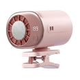 thumbnail image 4 of Ventilador portátil con clip, recargable, de enfriamiento rápido, ajustable para , mini ventilador portátil de cintura para correr, deportes, Rosa, 4 of 8