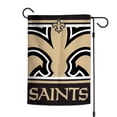 thumbnail image 2 of WinCraft New Orleans Saints Team 2-Sided 12'' x 18'' Garden Flag, 2 of 3